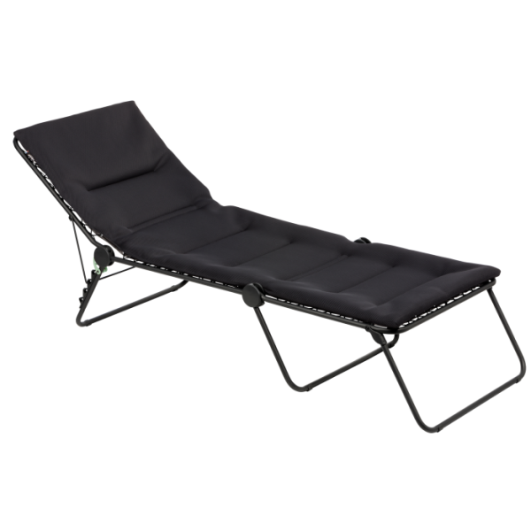 Lafuma Liege Siesta L Air Comfort, Schwarz/Acier